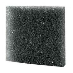 Hobby Filterschaum schwarz grob, 50 x 50 x 5 cm